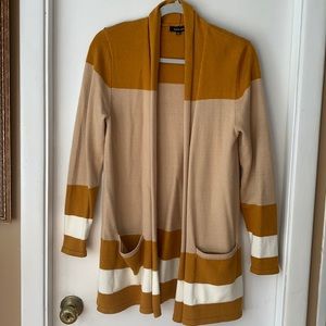 Super soft striped cardigan